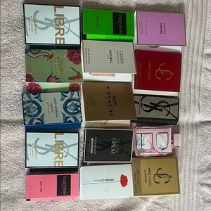Assorted Designer Perfume Sample Set